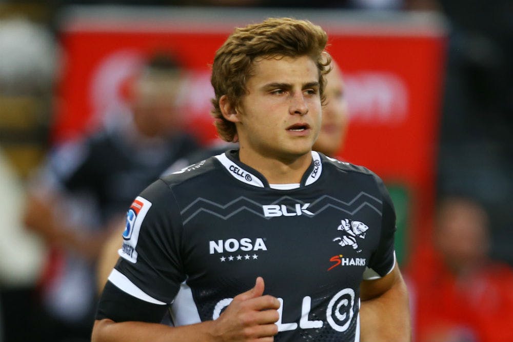 Pat Lambie is ineligible to play Super Rugby finals after playing just three games for the Sharks this season. Photo: Getty Images