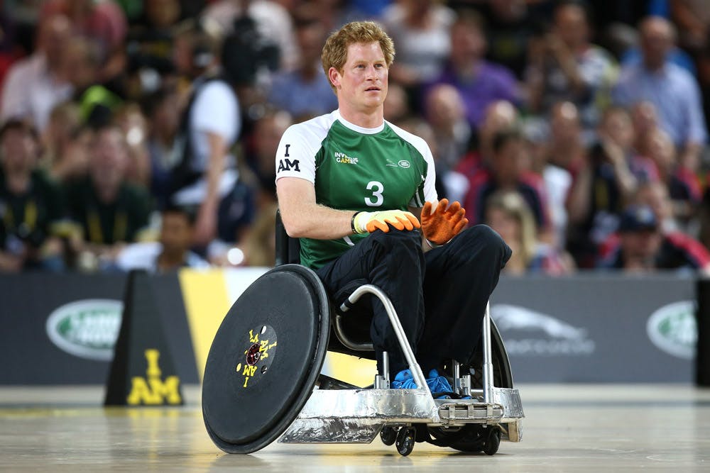 Prince Harry is the Invictus Games patron. Photo: Getty Images
