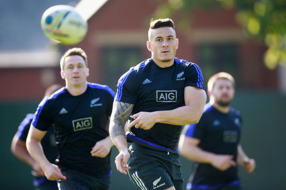 Sonny Bill Williams has won two Rugby World Cups with the All Blacks. Photo: Getty Images