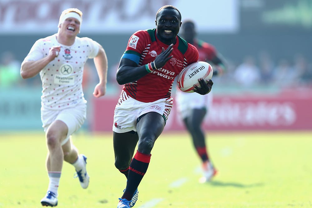 Kenya's Sevens stars are in a standoff with their national union before Dubai. Photo: Getty Images