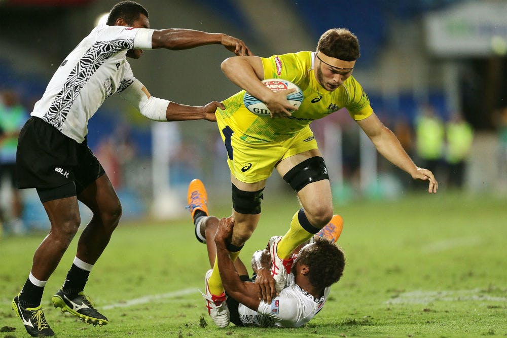 Michael Wells will represented Australia in Sevens during the 2014/15 World Sevens Series. Photo: Getty Images