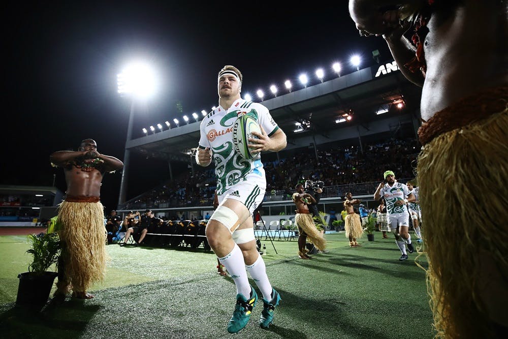 Sam Cane and the Chiefs will face the Crusaders in Suva next year. Photo: Getty Images