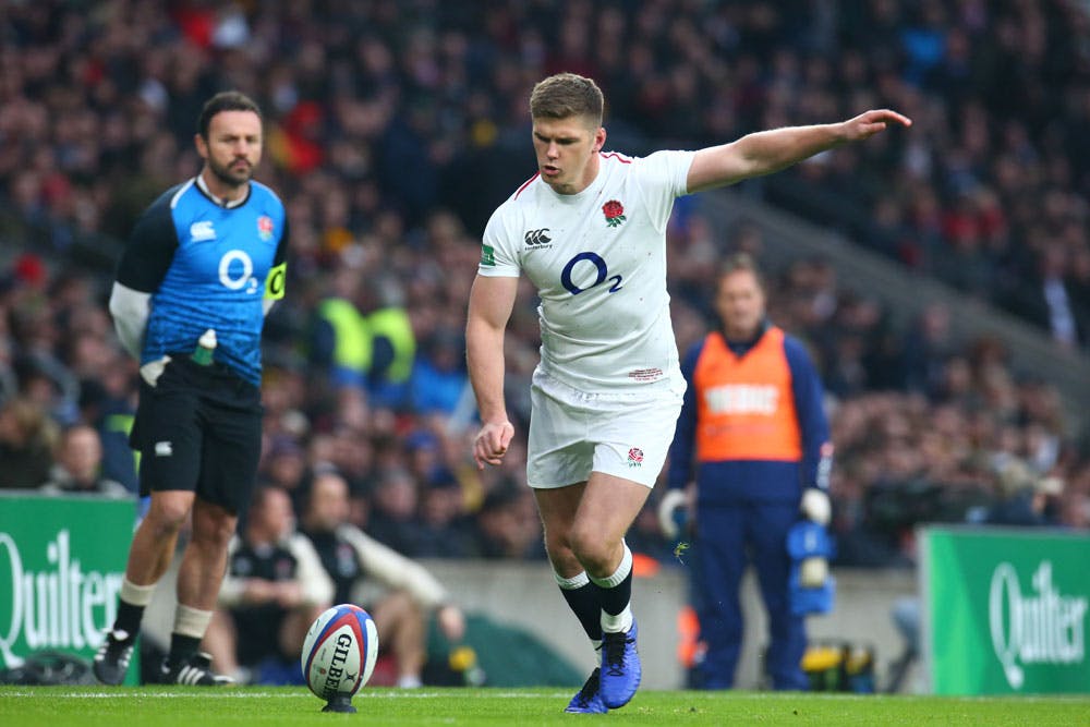 Owen Farrell will be sole England captain to start the Six Nations. Photo: AFP