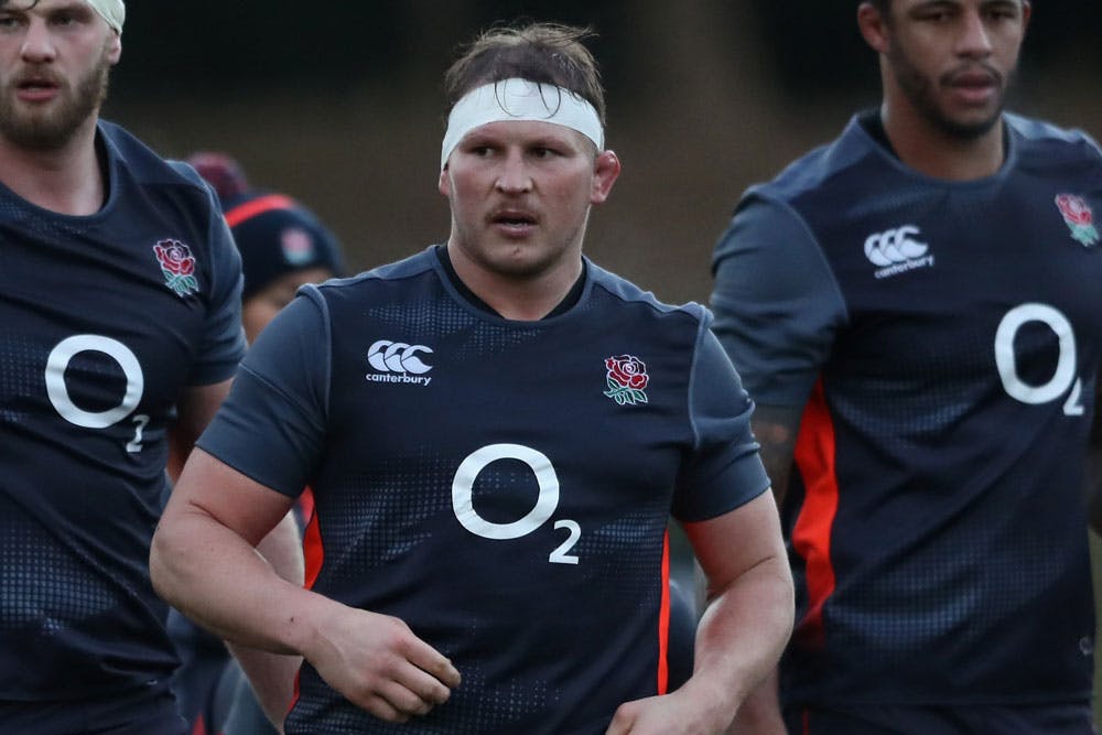Dylan Hartley has been suspended for 60 weeks over his career. Photo: Getty Images
