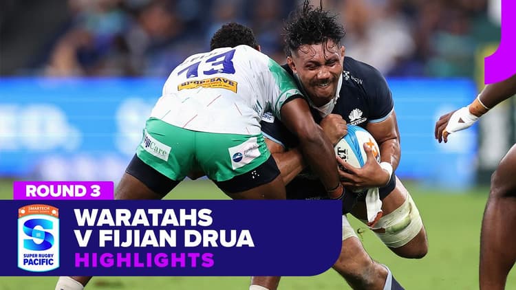 Waratahs v Fijian Drua Highlights