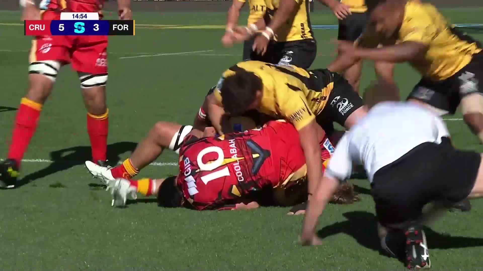 Mac Grealy Try v Crusaders | SRP 2025