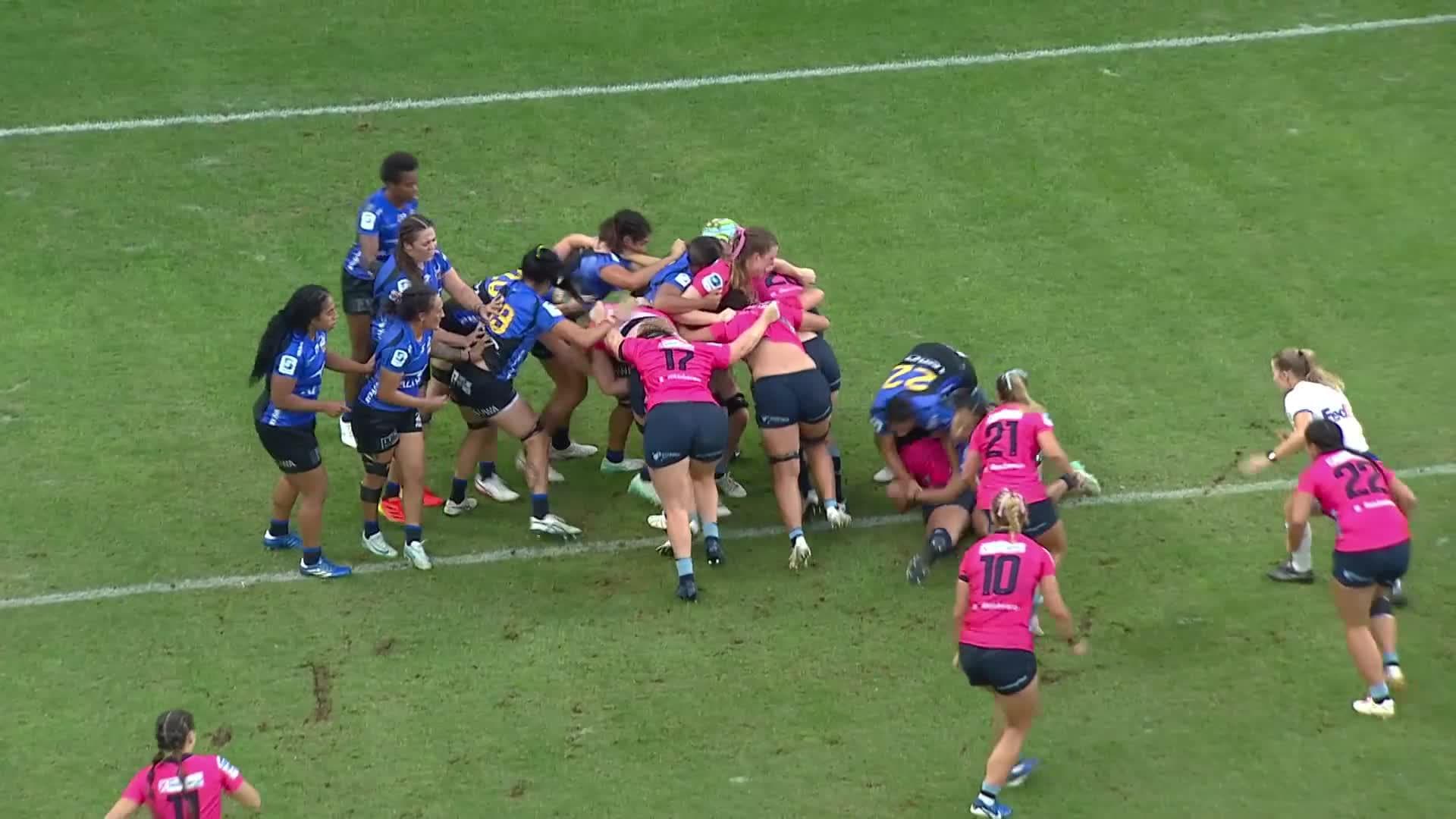 Adiana Talakai's Try v Western Force Women | SRW 2025