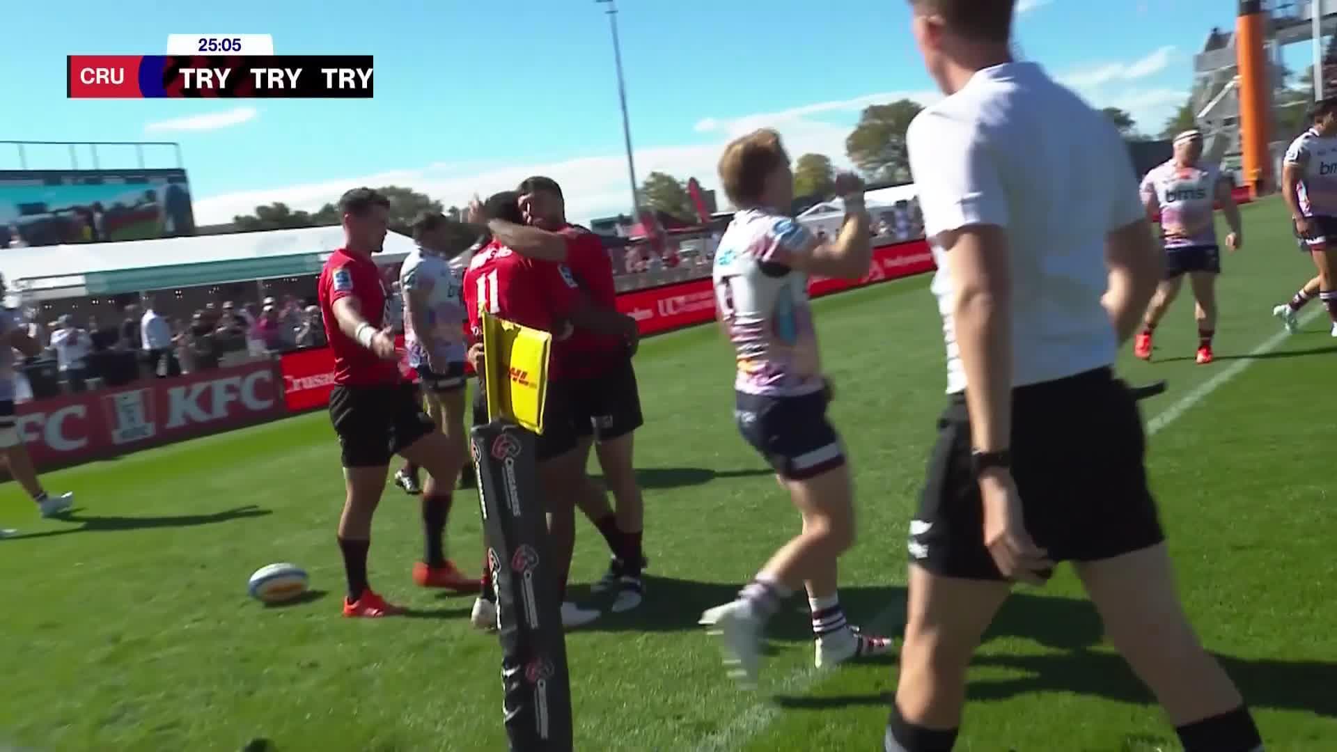 Sevu Reece Try v Queensland Reds | SRP 2025