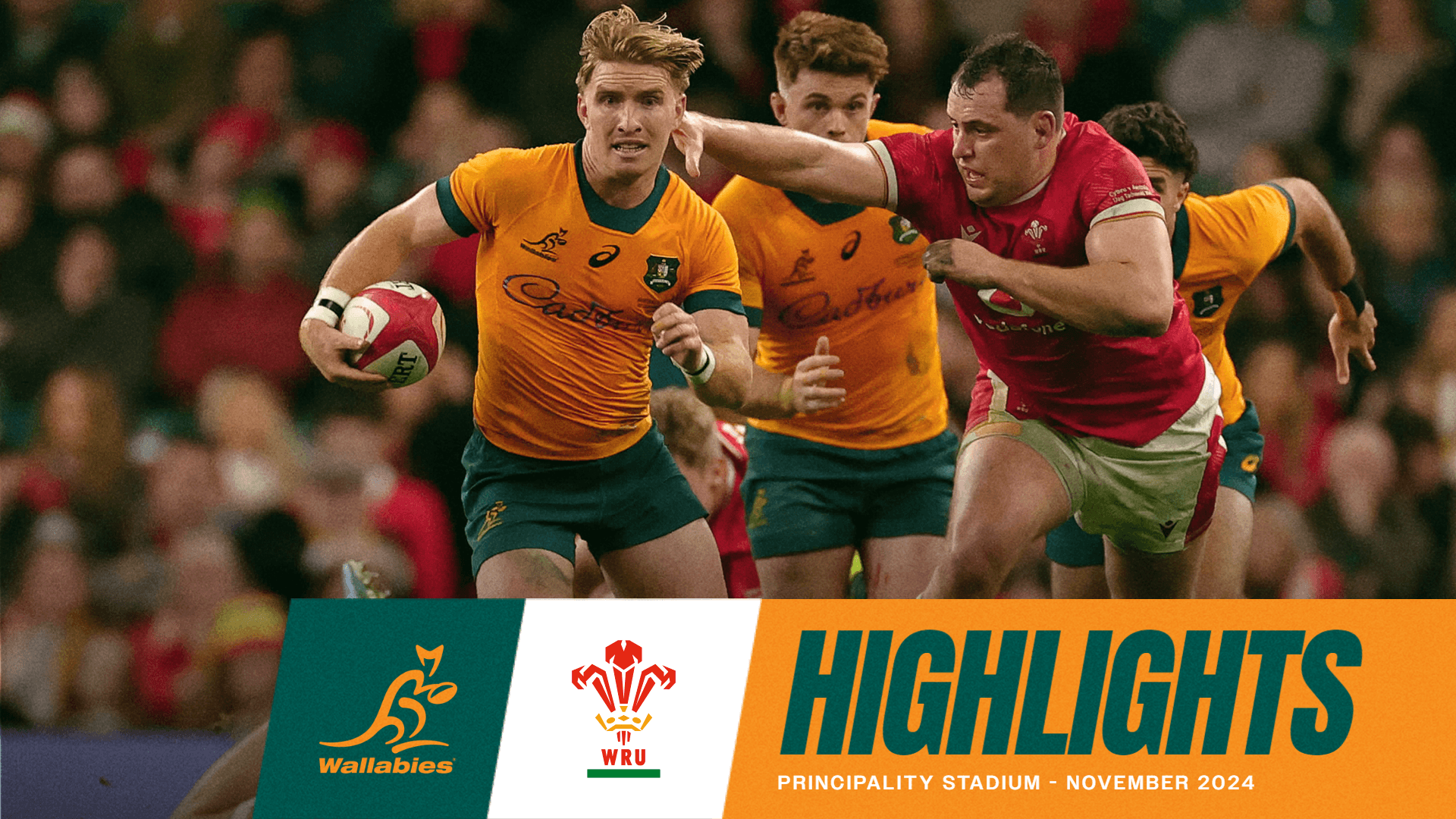 Wales v Wallabies Highlights | Spring Tour 2024