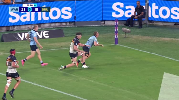 Joey Walton Try v Brumbies | SRP 2025