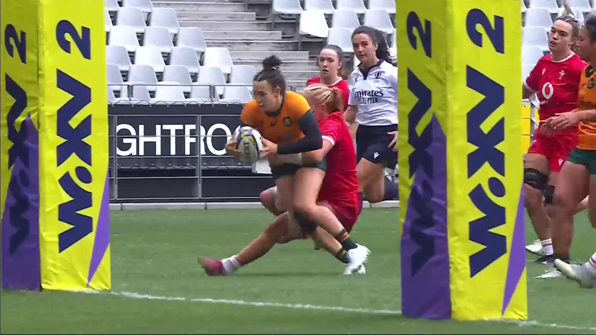 Maya Stewart's Highlights v Wales Women | Wallaroos 2024