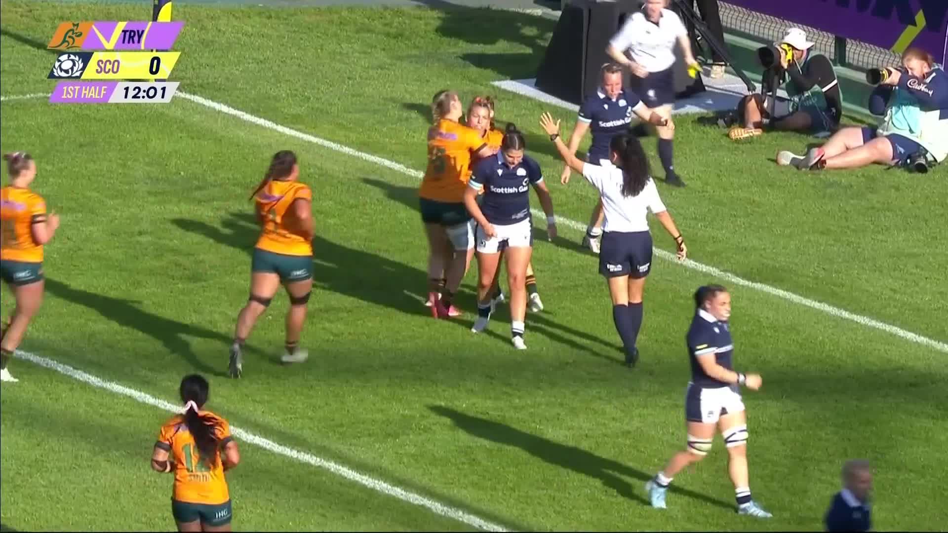 Desiree Miller's Tries v Scotland Women | Wallaroos 2024