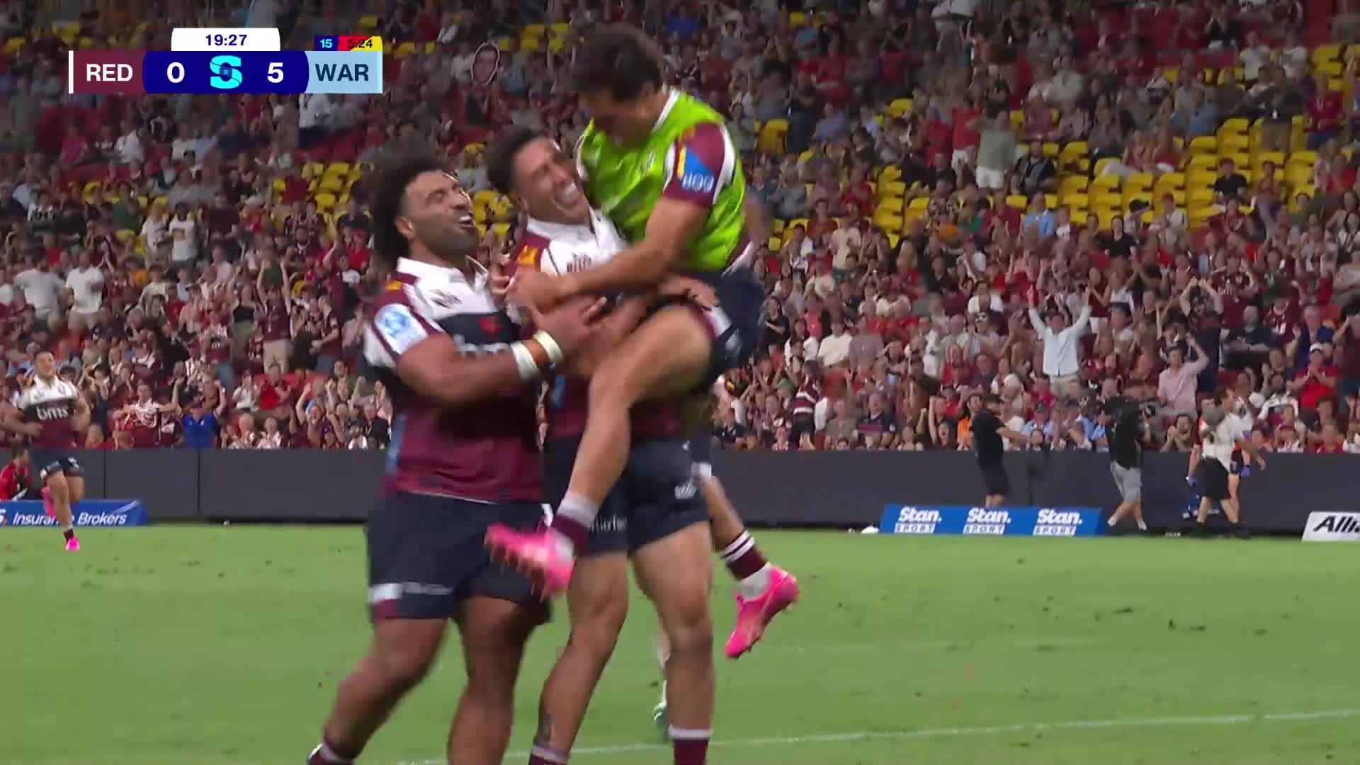 Heremaia Murray Try v NSW Waratahs | SRP 2025