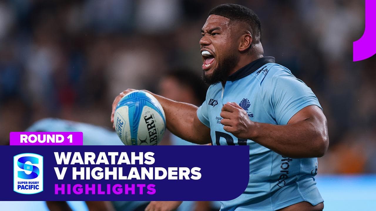 Waratahs v Highlanders Highlights | Round 1 | Super Rugby Pacific 2025