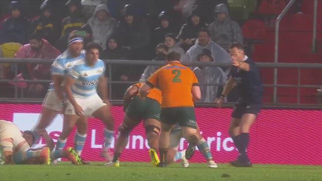 Can't stop Bobby that close to the line | Wallabies 2024