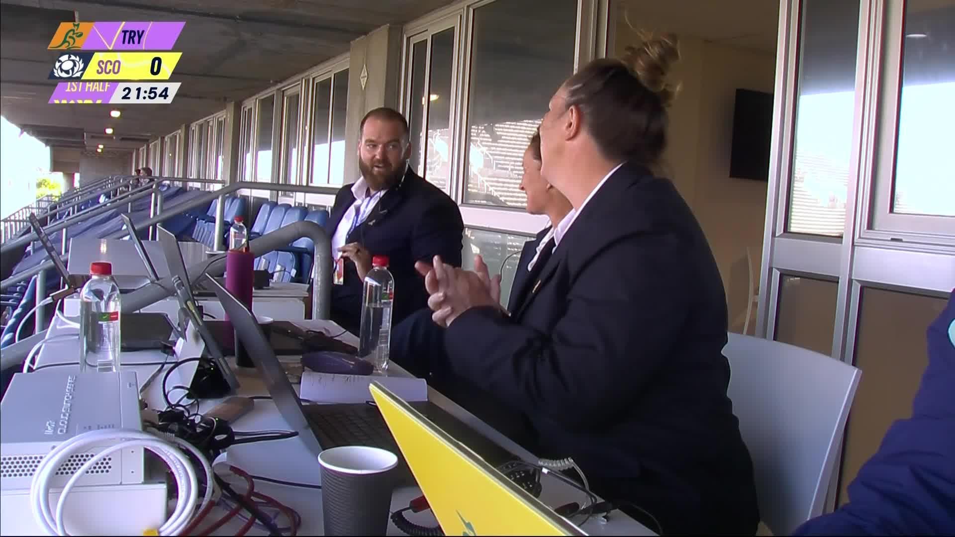 Cecilia Smith's Tries v Scotland Women | Wallaroos 2024