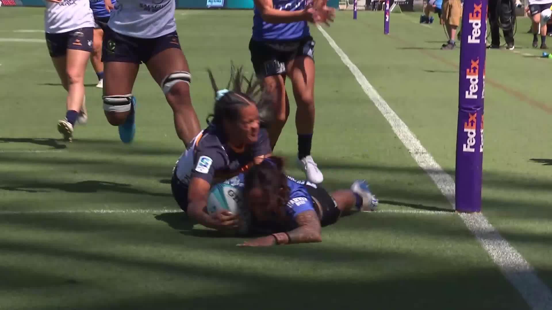 Anneka Stephens's Try v Brumbies Women | SRW 2025