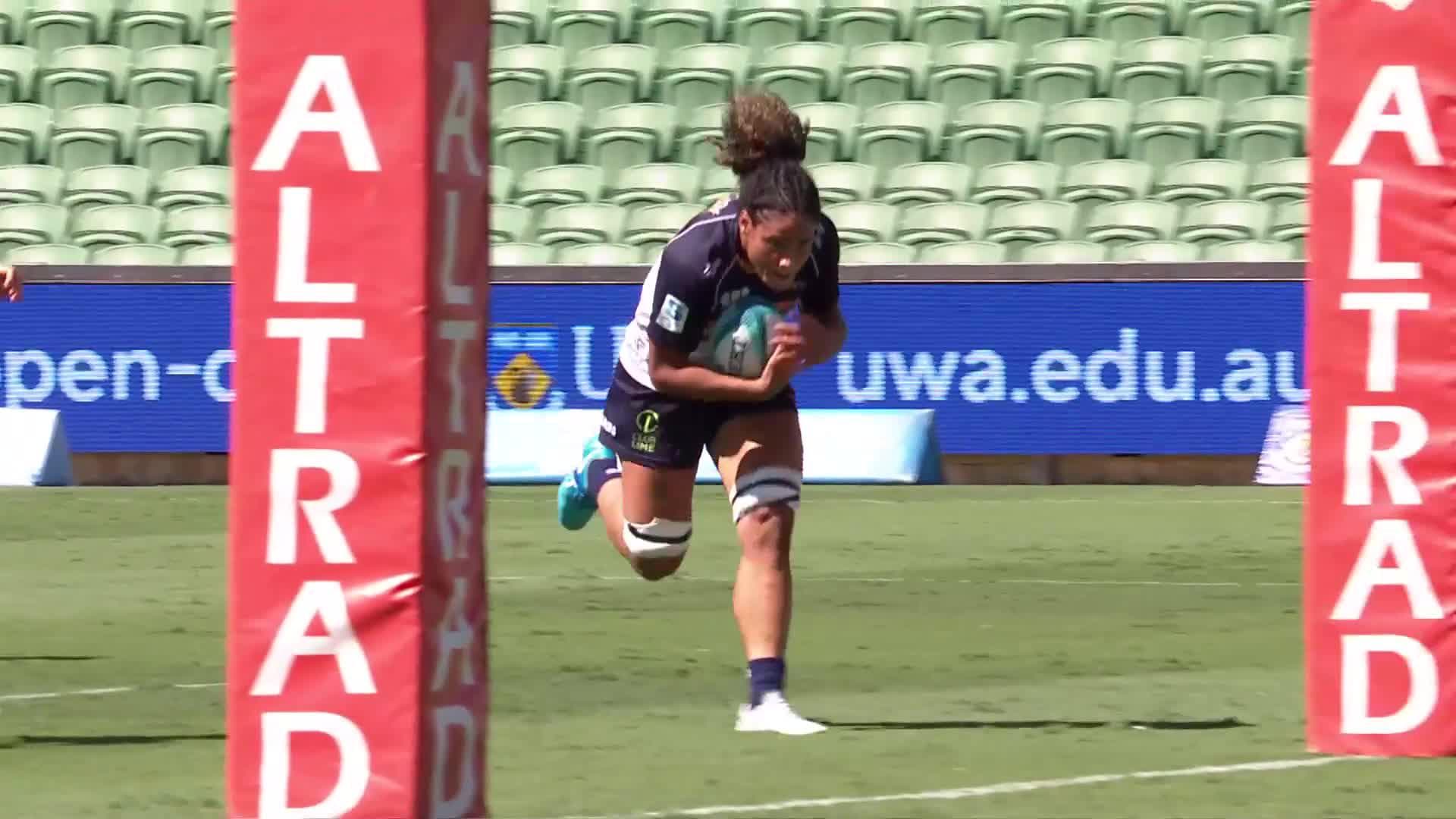 Chioma Enyi's Try v Western Force Women | SRW 2025