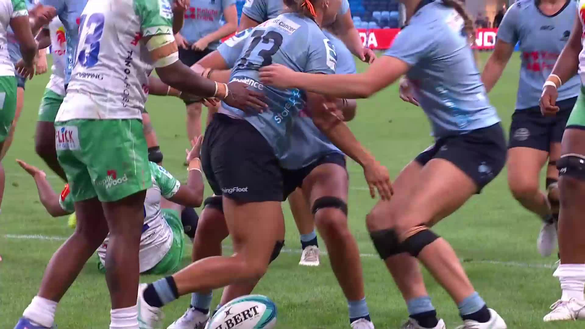 Georgina Friedrichs's Try v Fijiana Drua | SRW 2025