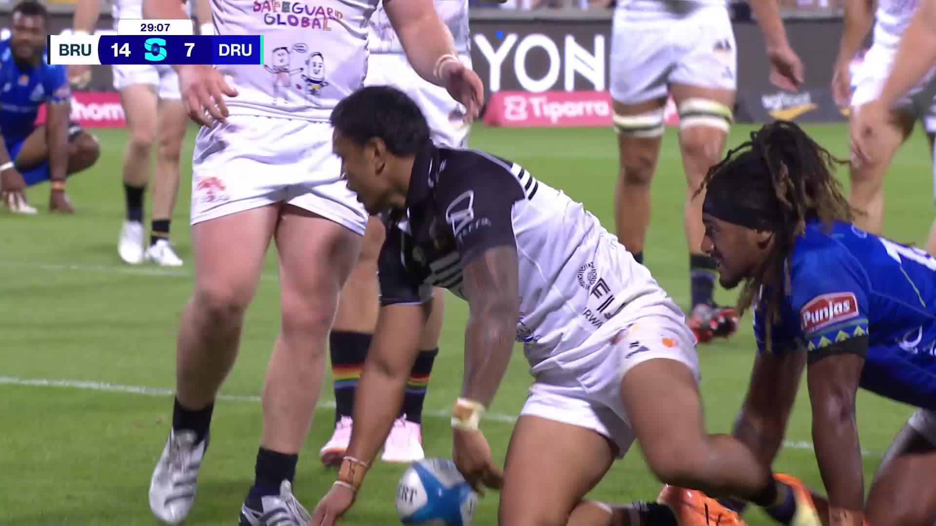 Len Ikitau Try v Fijian Drua | SRP 2025