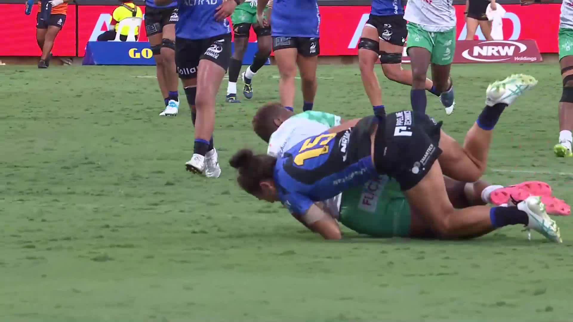 Alowesi Nakoci's Try v Western Force Women | SRW 2025