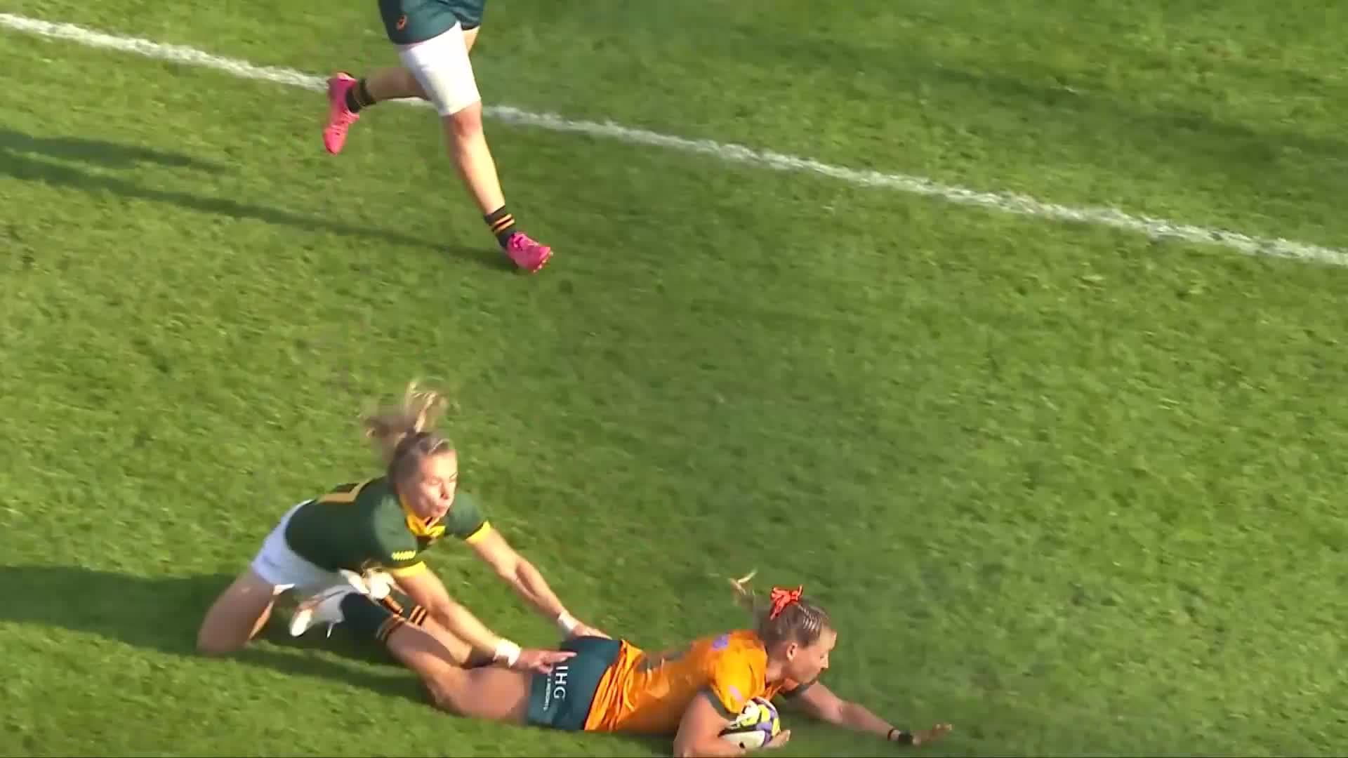 They can't stop Stewart and Friedrichs | Wallaroos 2024