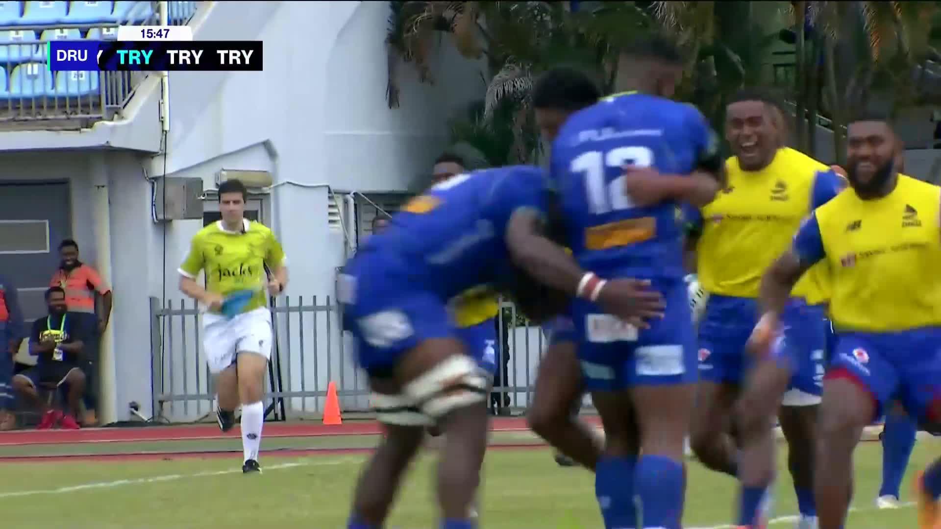 Simione Kuruvoli Try v Brumbies | SRP 2025