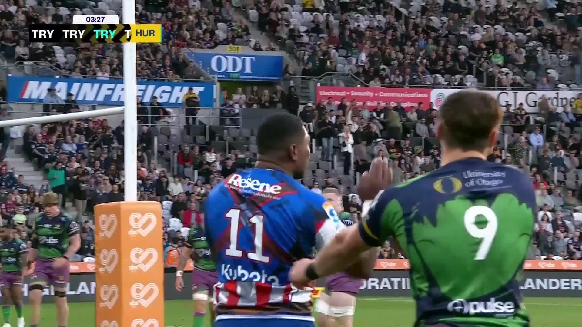 Kini Naholo Try v Highlanders | SRP 2025