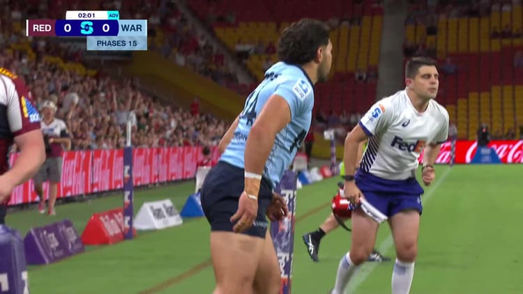 Triston Reilly Try v Queensland Reds | SRP 2025