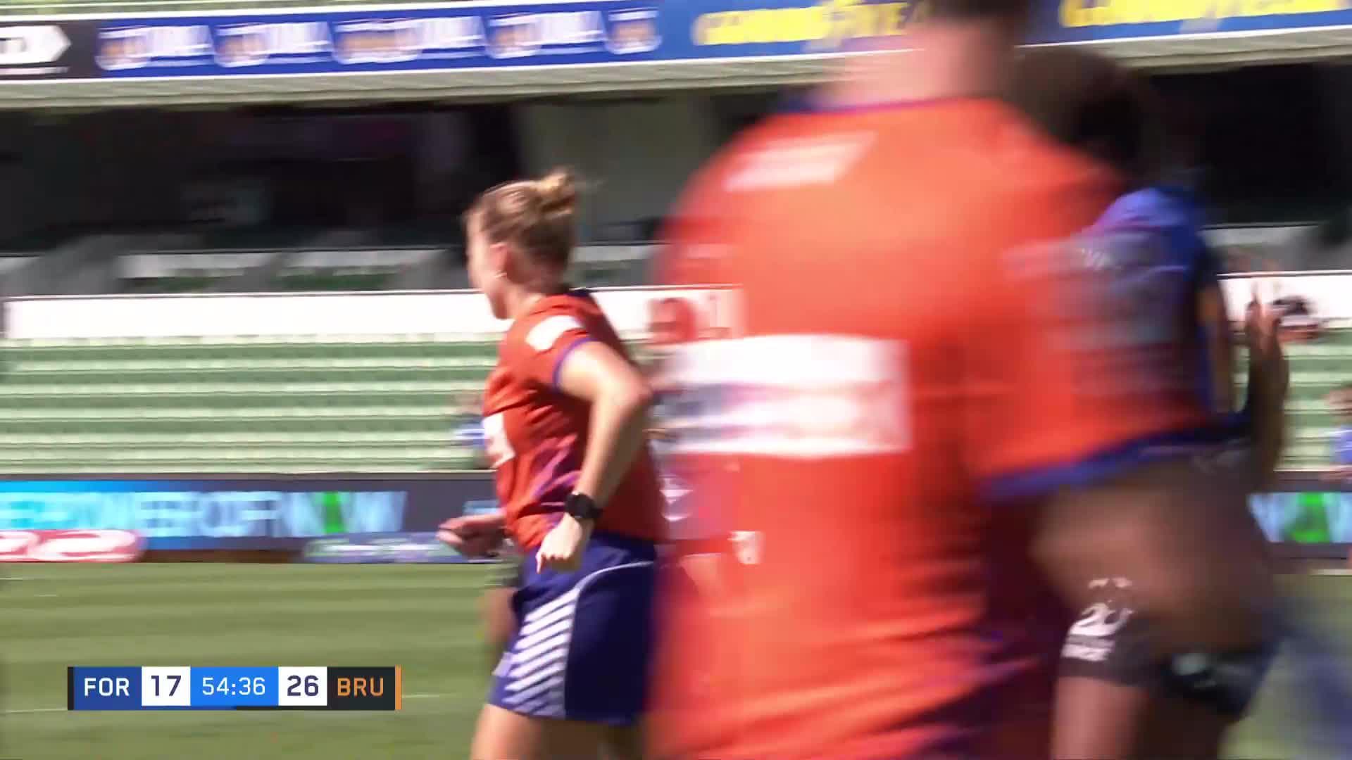 Vani Buleki's Try v Brumbies Women | SRW 2025