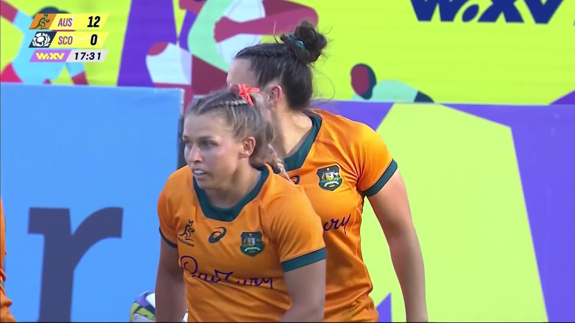 Maya Stewart's Long Tries v Scotland Women | Wallaroos 2024