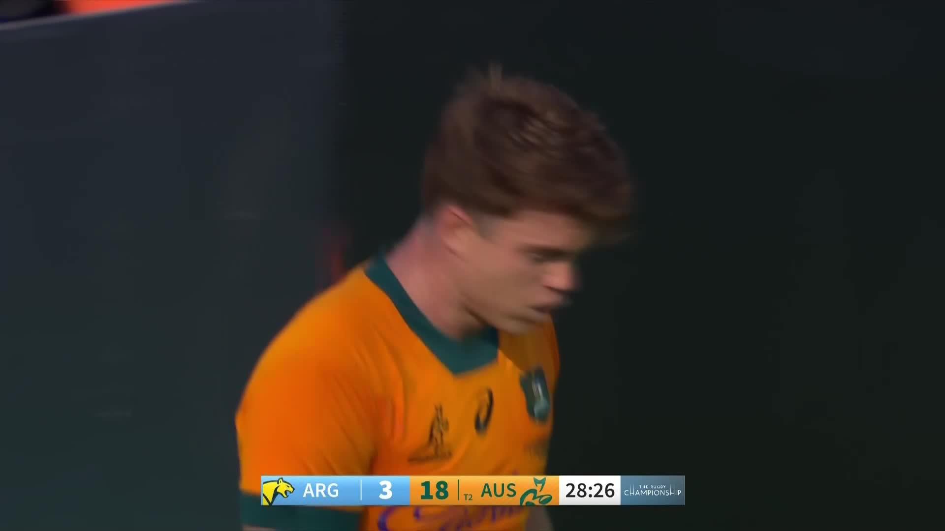 Andrew Kellaway's Try v Argentina | Wallabies 2024