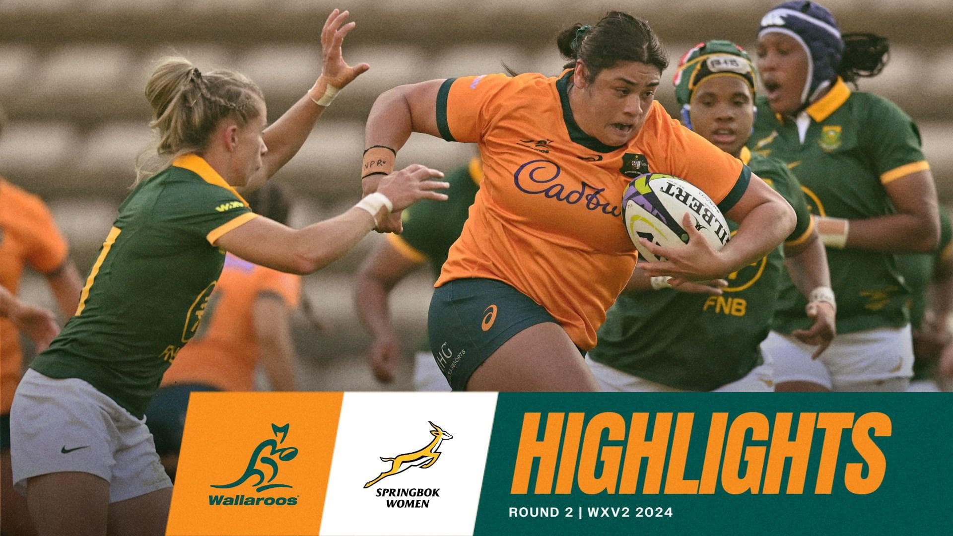 Wallaroos v South Africa Highlights | WXV 2024