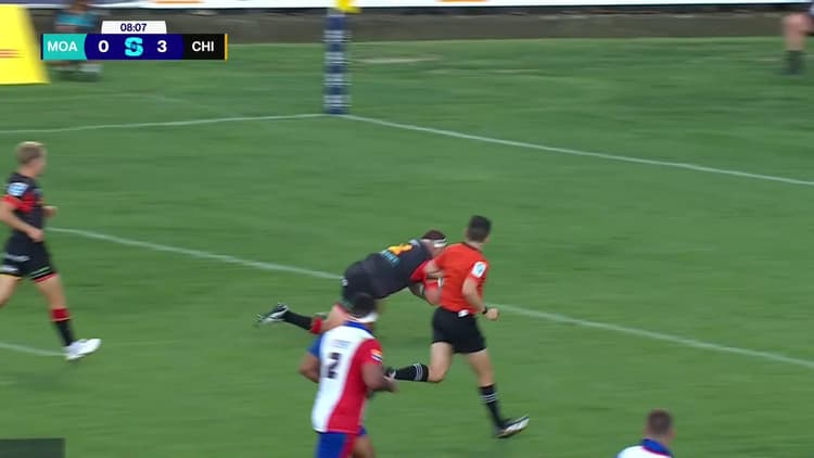 Bradley Slater Try v Moana Pasifika | SRP 2025