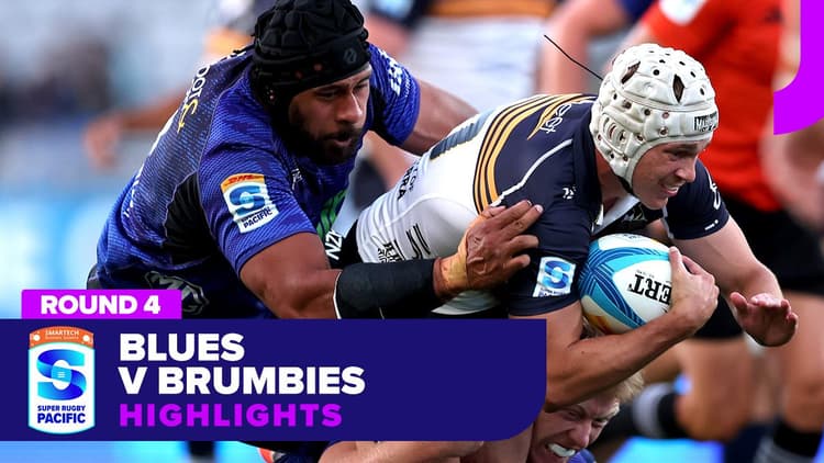 Blues v Brumbies Highlights | SRP 2025