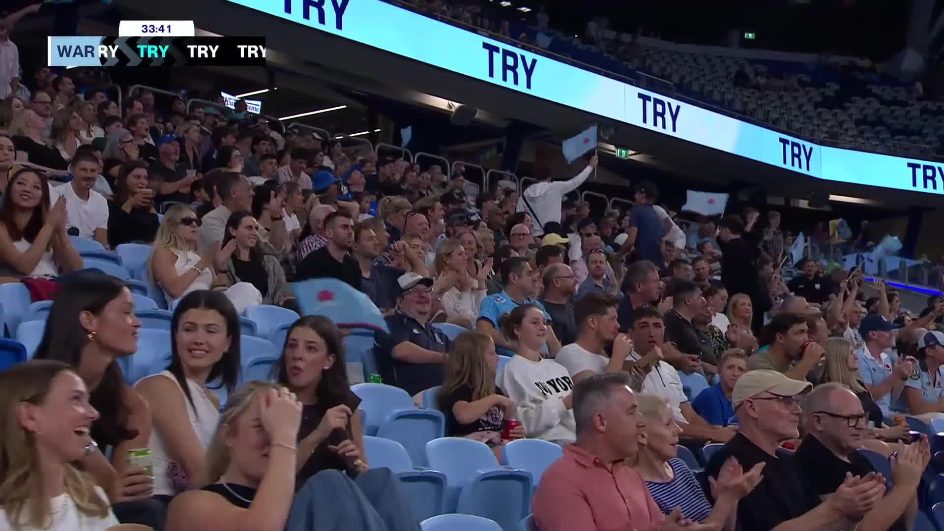 Max Jorgensen Try v Western Force | SRP 2025