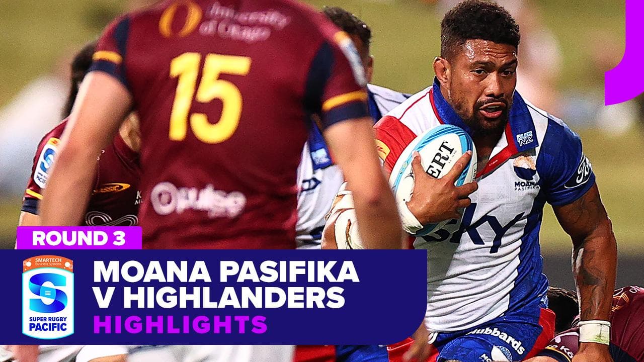 Moana Pasifika v Highlanders Highlights 