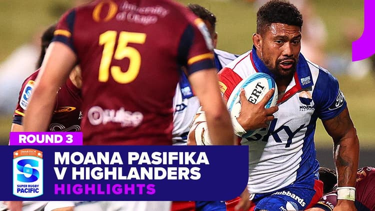 Moana Pasifika v Highlanders Highlights 