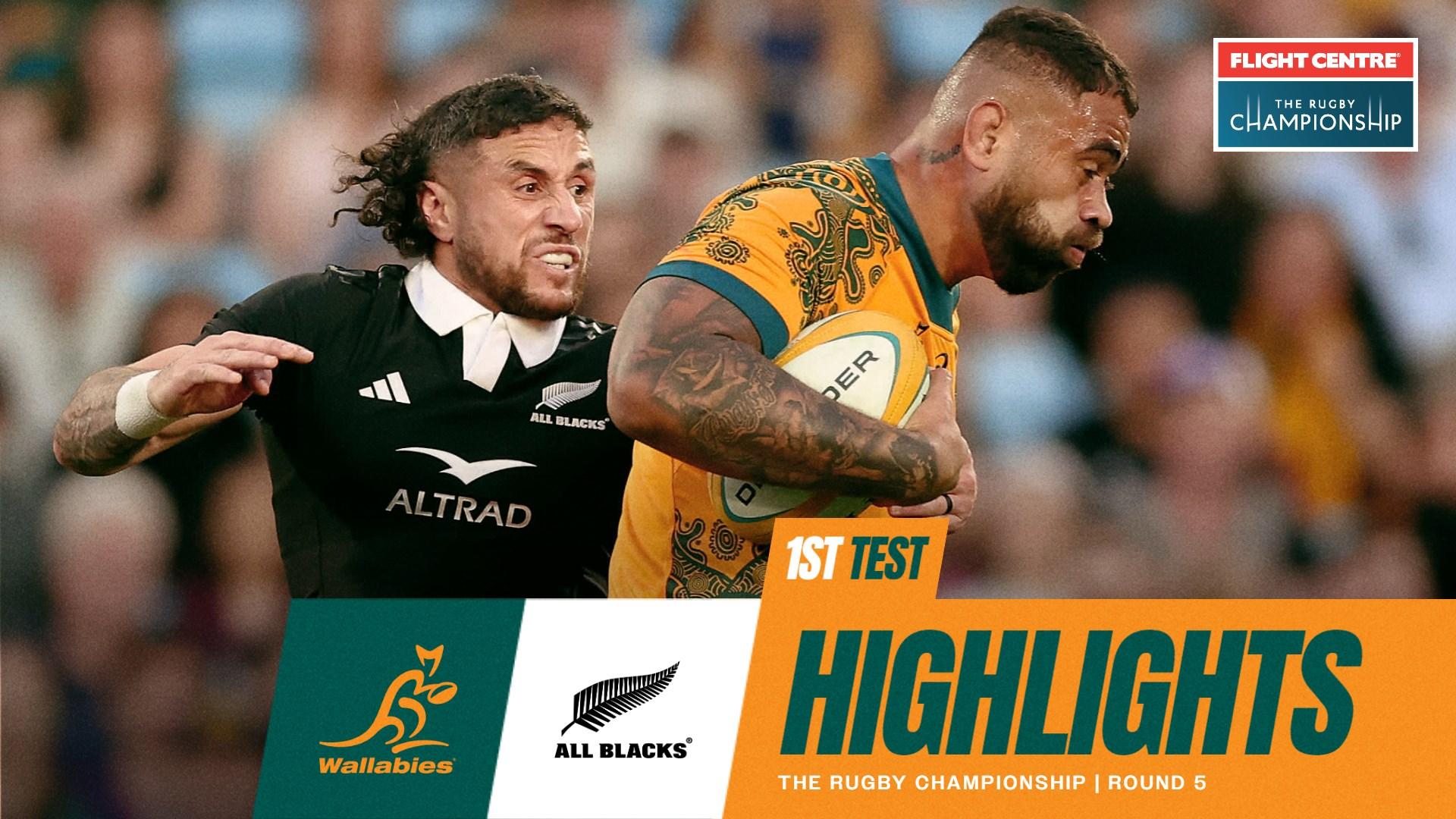 Wallabies v All Blacks Highlights | First Test | TRC 2024