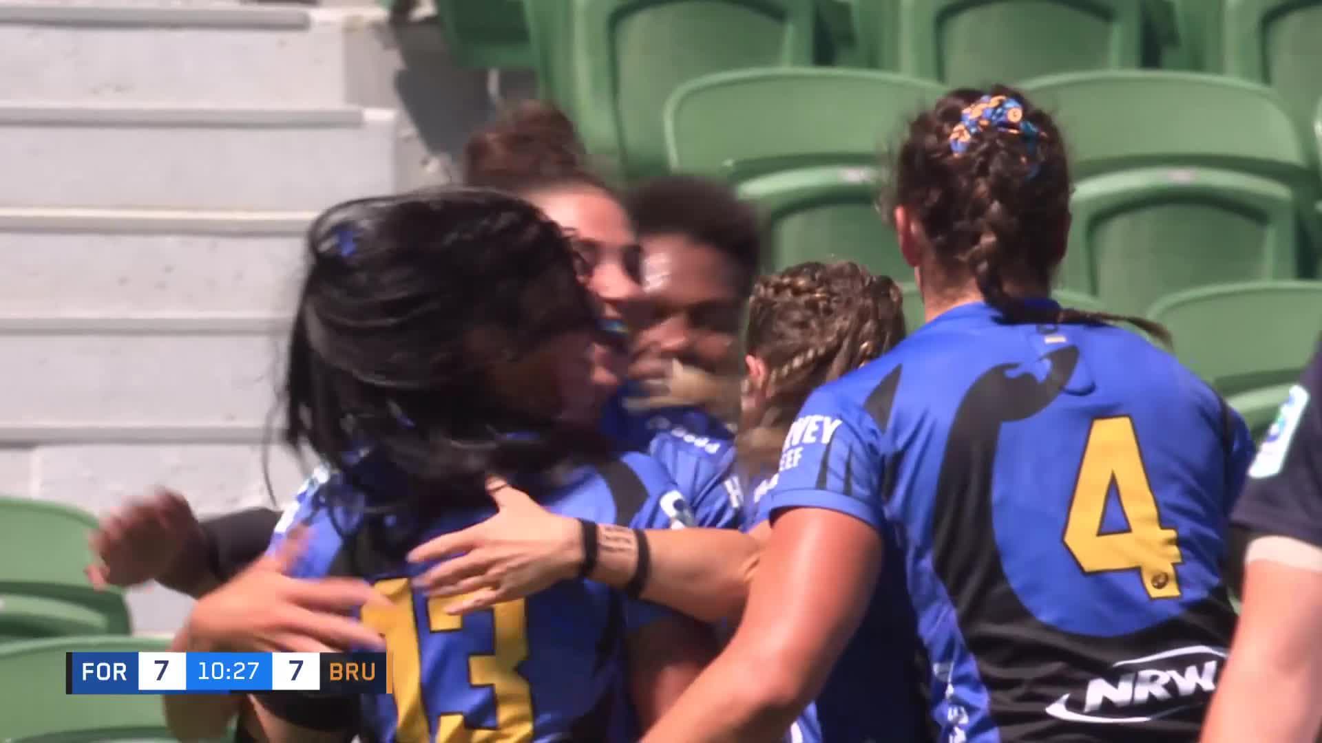 Cecilia Smith's Try v Brumbies Women | SRW 2025