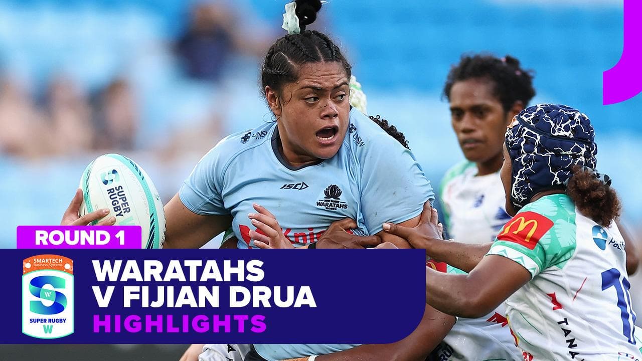 Waratahs v Fijian Drua Highlights | SRW 2025