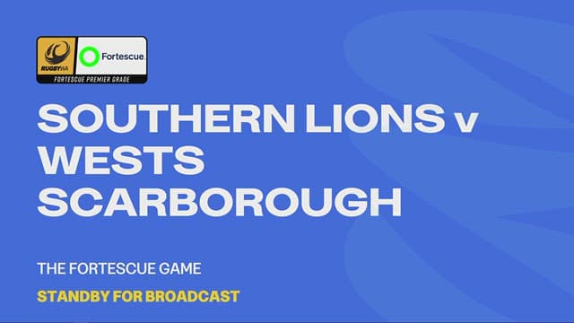 2024  Premiership Grade R2 - Lions v Wests