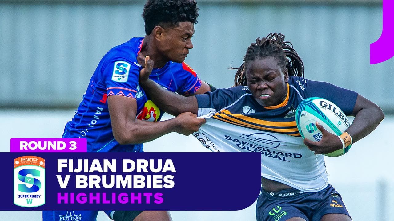 Fijian Drua v Brumbies Highlights | Super Rugby Women's