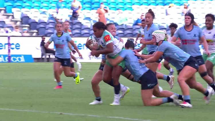 Josivini Tuikilakila's Try v NSW Waratahs Women | SRW 2025