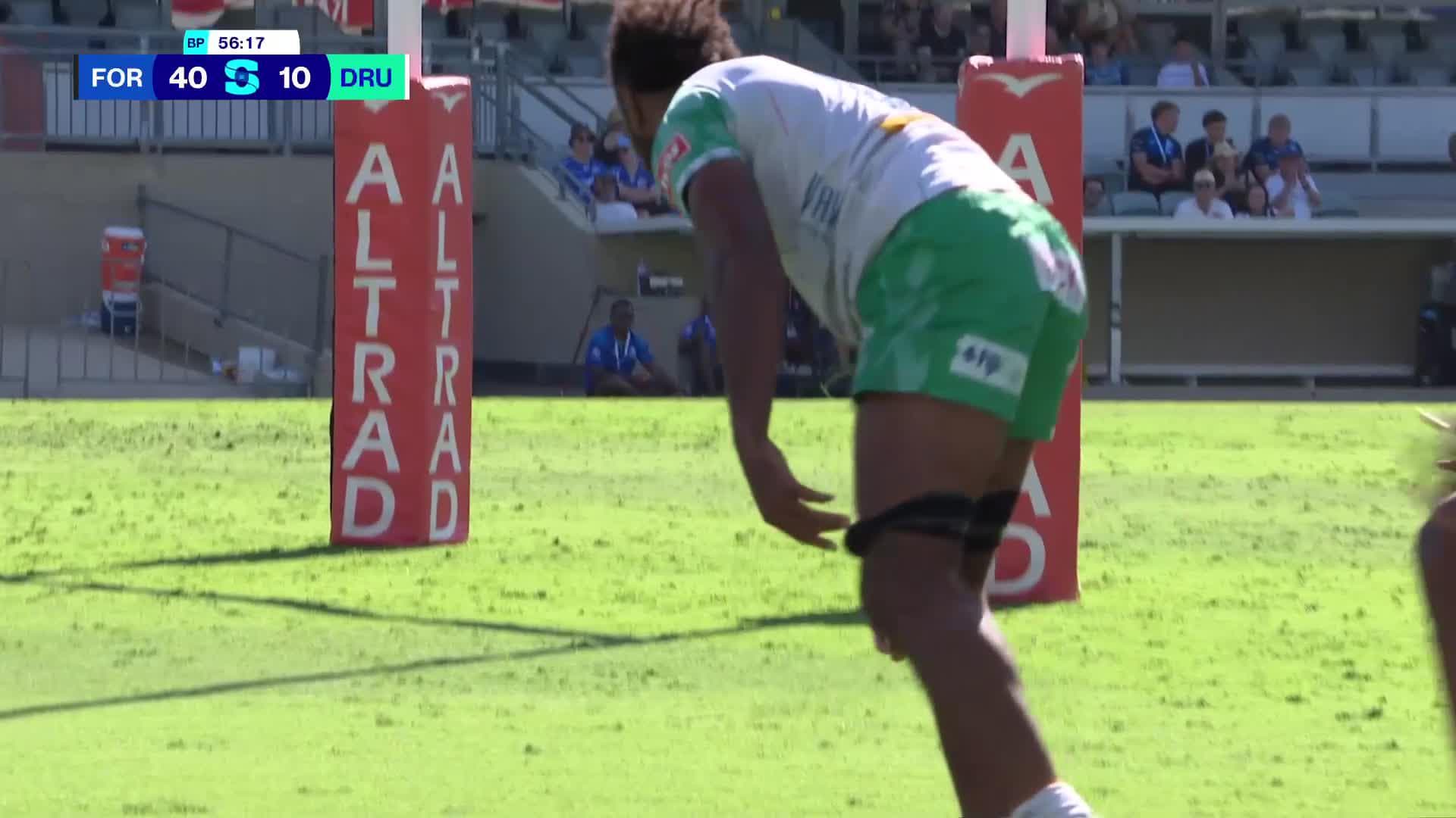 Etonia Waqa Try v Western Force | SRP 2025