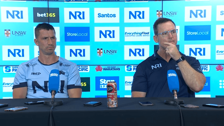 RD 1 Press Conference: NSW Waratahs v Highlanders