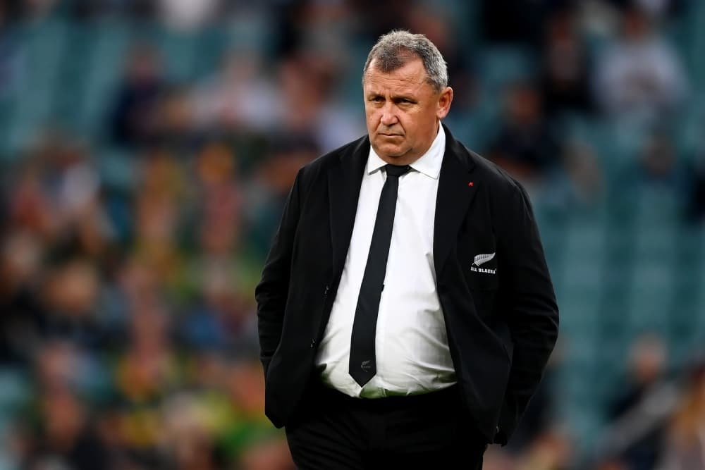 Ian Foster ended his turbulent four-year reign as New Zealand head coach with a heartbreaking defeat in the Rugby World Cup final. Photo: Getty Images