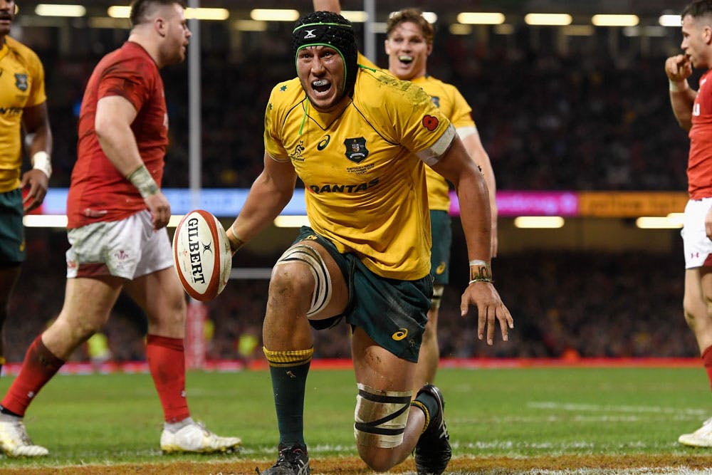 Adam Coleman has been picked for Tonga for the 2023 Rugby World Cup. Photo: Getty Images
