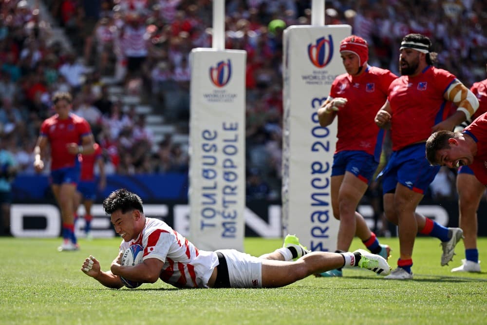 Japan have put away a brave Chile. Photo: Getty Images