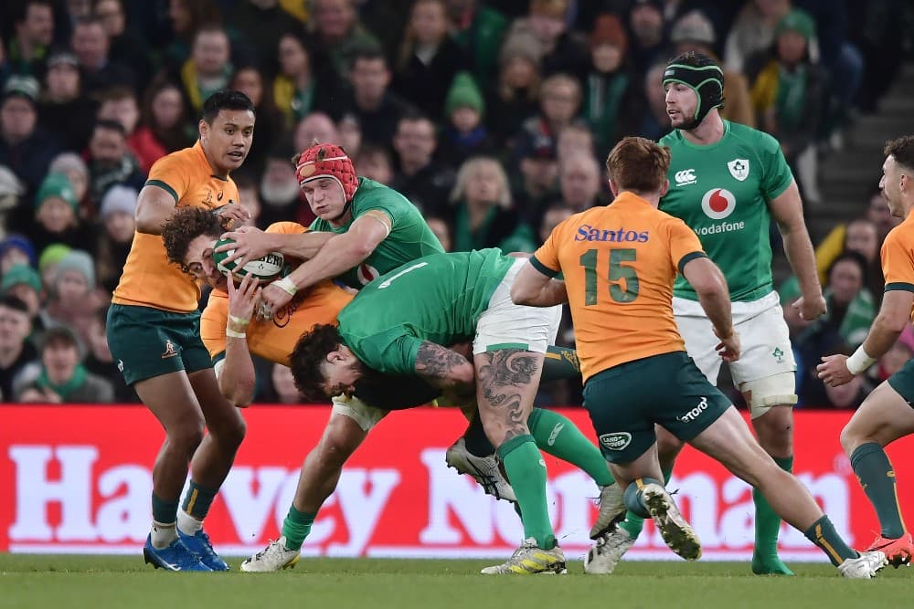 James Slipper believes the Wallabies are on the right track despite another defeat. Photo: Getty Images